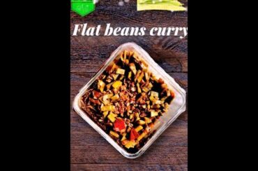Italian Flat Beans Curry