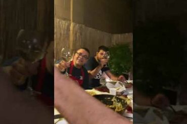 Italians in Las Vegas dinner time