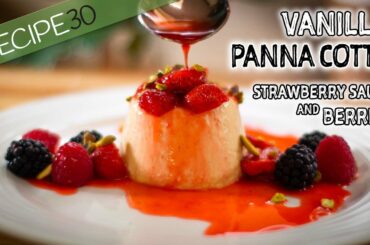 Vanilla Panna Cotta, Gelatine Free