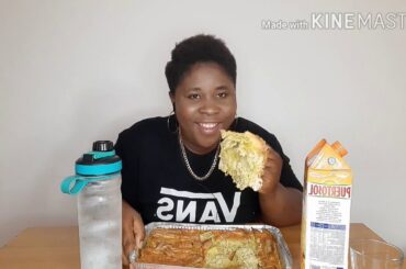 ASMR italian lasagna with pesto(no talking)