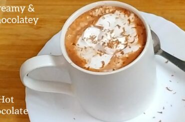 Hot Chocolate Recipe - How To Make The Best Hot Chocolate|हॉट चॉकलेट- Italian Hot Chocolate Recipe