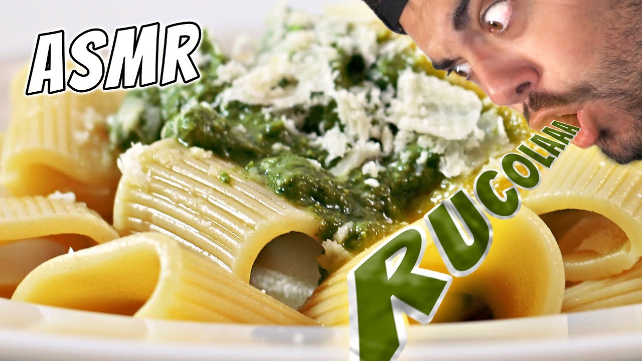 ABBIAMO PESTATO LA RUCOLA (FINITO MALE) ITALIAN FOOD ASMR VIDEO