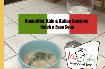 Cannellini, Italian Sausage, and Kale | Quick and Easy | Healthy