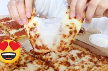 ASMR Italian Food - Italian Mukbang - Eatingshow - Pizza #2