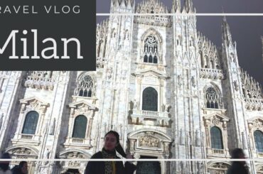 MILANO, ITALY VLOG: Gelato, Duomo & Christmas Lights