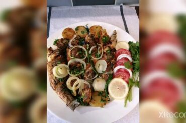 Italian Sea Bass with potatoes Recipe/ Tasty and Healthy Recipe.