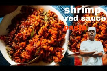 Red sauce shrimp pasta || cheesy and tasty|| Italian pasta Indian ingredients || Italian pasta🇮🇹🇮🇹🇮