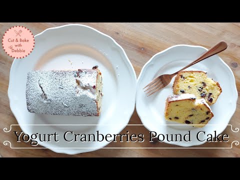 Yogurt Cranberries Pound Cake (Italian) Yogurt Cranberries Pound Cake (Italian)