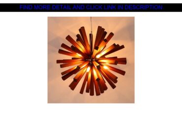 Sale Italian Country style design Solid Wood Dandelion LED Chandeliers Modern Art Personality lamp