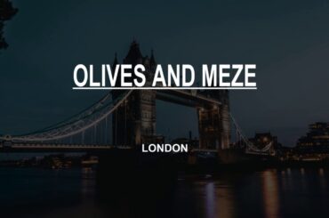 Best Mediterranean Restaurant in London