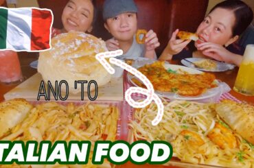 ITALIAN FOOD MUKBANG | WE TRIED ITALIAN RECIPES... FAIL OR NAH | FOODENTRAVEL