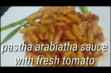 pastha arabiatha|| with tomato sauce|| italian recipe