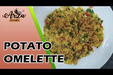 How to make Potato Omelette - potato omelette ( frittata di patate ) italian recipe