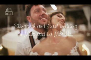 Elizabeth and Carl decided to host their wedding weekend in Italy.