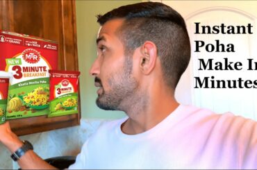 JUST ADD WATER TO MAKE THIS “ POHA ” | Indian Food in America | United States | USA | Jeevan