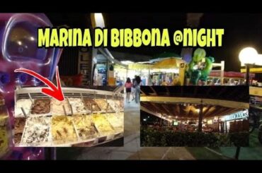 Marina Di Bibbona at night/ Tuscany/Italy