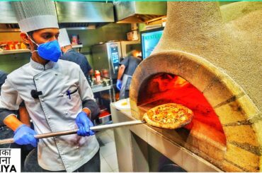 Napoli Pizza, Roomali Pasta, Khasta Garlic Bread Makhan @ INDIA'S 1st ITALIAN DHABA | Story & Food