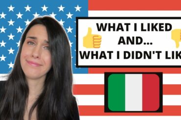 ITALIAN EATS AMERICAN FOOD FOR THREE MONTHS