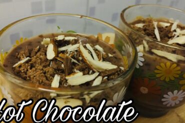 Italian Hot chocolate | Homemade Hot Chocolate | Flavorous Recipes By Safri