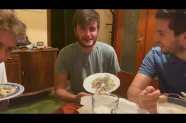 GRANPA KITCHEN TRIBUTE | ITALIAN RECIPE: SPAGHETTI CARBONARA giant dimension omg HD