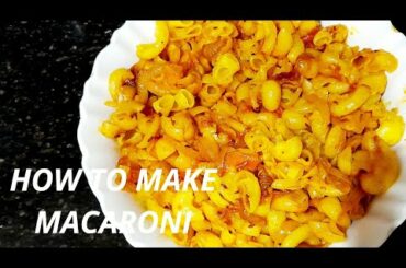 Italian Style Macaroni. In 10 minutes. How to make Macaroni. HOME COOKING...