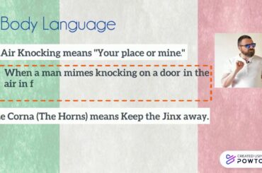 Business Etiquettes in Italy (Group 7)