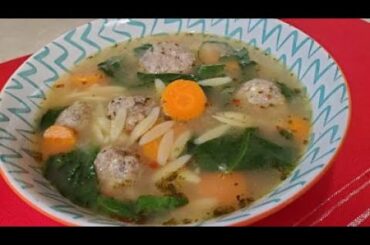 Italian Wedding Soup Recipe.