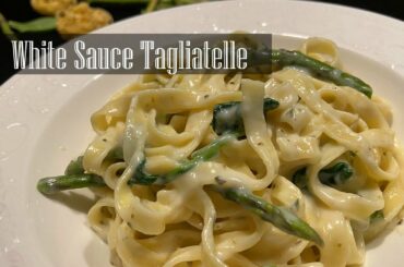 Tagliatelle in White Sauce || Cooking the Italian Way || Pasta in White Sauce Recipe - RKC