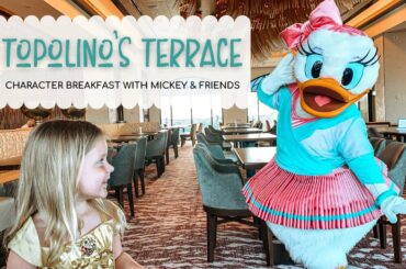 Topolino's Terrace Character Breakfast at Walt Disney World Review
