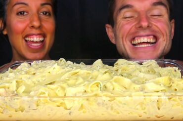 ASMR Italian Food - Italian Mukbang - Eatingshow - Pasta