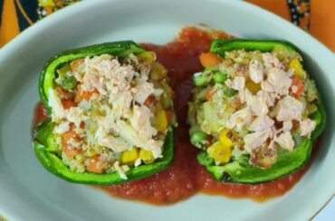 STUFFED CAPSICUM WITH ITALIAN SAUCE + 200 Subscribes Special GIVEAWAY 🎉