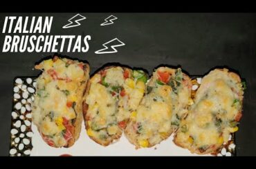 How to Make Italian BRUSCHETTA - Easy Appetizer l Italian Bruschetta Easy Recipe l Bruschetta recipe