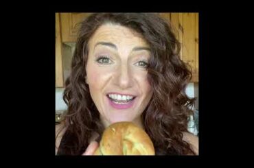 Giant soft Taralli - perfect with a glass of red wine!