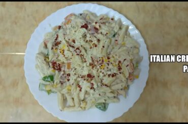 Italian Pasta| Pasta Recipe| How to make a pasta| Italian Creamy Pasta| White Sauce Pasta| Cheese