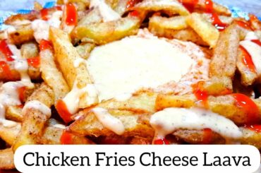 Chicken Fries Cheese Laava Recipe| Italian Cuisine | Step by Step Complete Recipe by #FatafatCooking