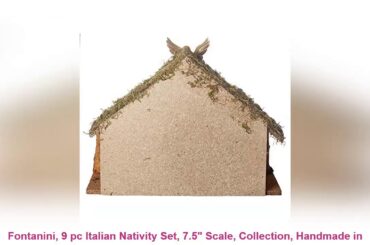 ☀️ Fontanini, 9 pc Italian Nativity Set, 7.5" Scale, Collection, Handmade in Italy, Designed and Ma