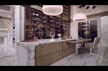 Italian luxury series design 5 Smart wine cabinet with large space