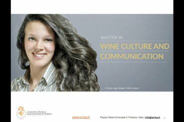 Master in Wine Culture Communication and Marketing