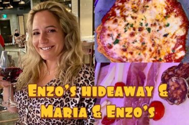 Dining at Enzo's Hideaway Tunnel Bar & Maria and Enzo's Restaurant- Disney Springs September 2020
