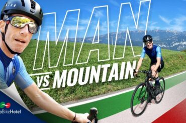 Italy Holiday ! Epic Full Gas Climb with10 Switchbacks and Beautiful Lake Garda Sightseeing