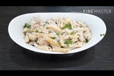 Italian Creamy Chicken Mushroom Pasta 😋😋