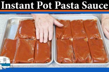 Easy pasta sauce made in an Instant Pot