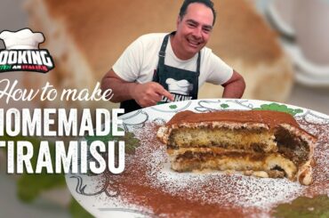 EASY TASTY Homemade Tiramisu without Alcohol | Cooking with an Italian
