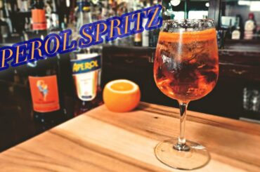 The Aperol Spritz is the perfect Patio Cocktail