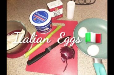 Cooking/Mukbang Italian Eggs 🇮🇹Why my neighbor's are Pigs 😬