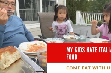 My kids hate Italian Food - Eating Takeout during Coronavirus Pandemic