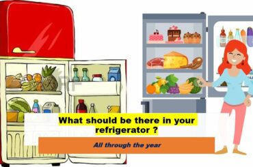 Ingredients in my refrigerator I Cooking Basic Video I Dr Papori Barooah