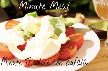 How to Make Italian Salad - Quick and Easy Tricolore con Bufala Recipe | Minute Meal
