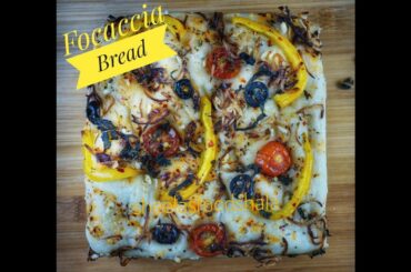 focaccia bread/Italian bread recipe/ Easy Focaccia bread recipe by #sheelasfoodshala