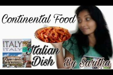 Continental Food : Italian Red Pasta|#Howtomakepasta#| #EasycontinentalDish|